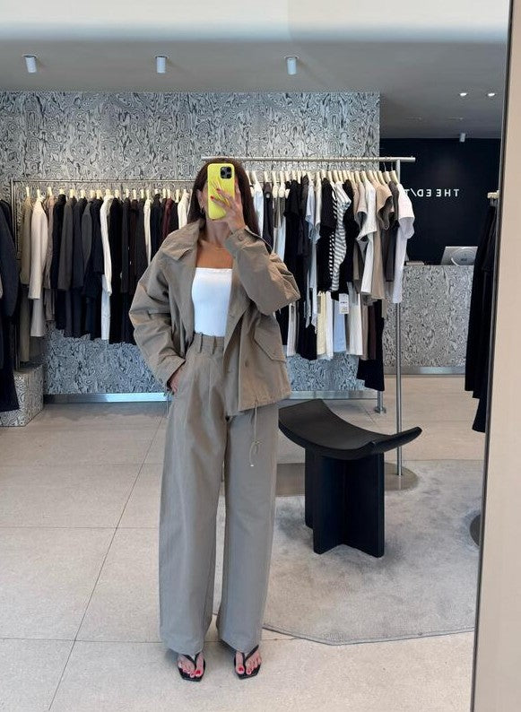 Trench Jacket + Pants Set