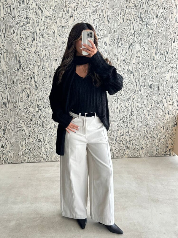 Wide Leg With Belt