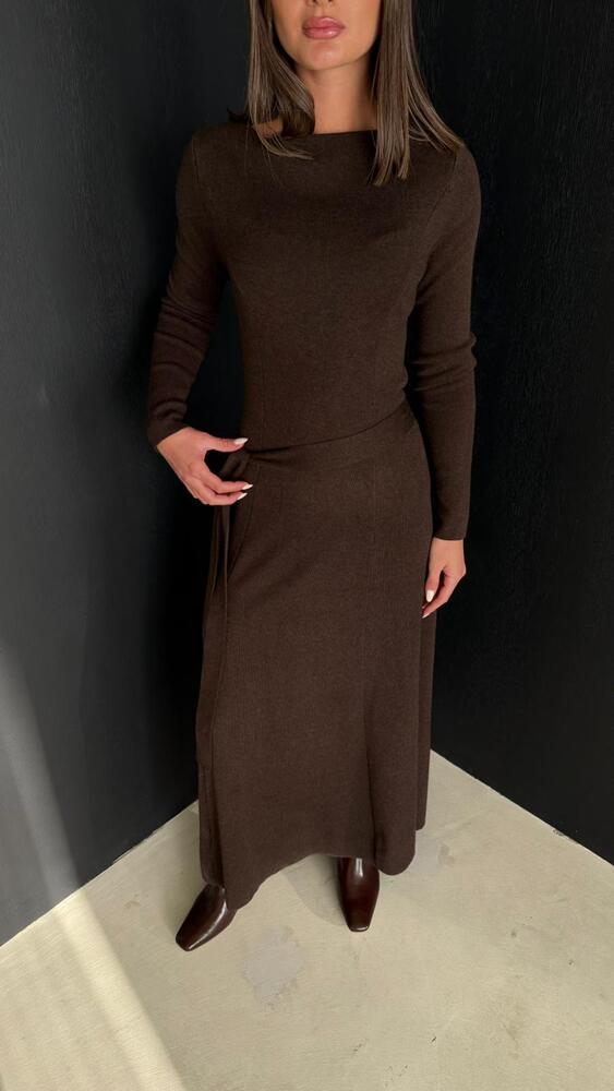 Long Sleeved Maxi Dress