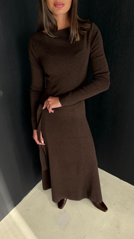 Long Sleeved Maxi Dress