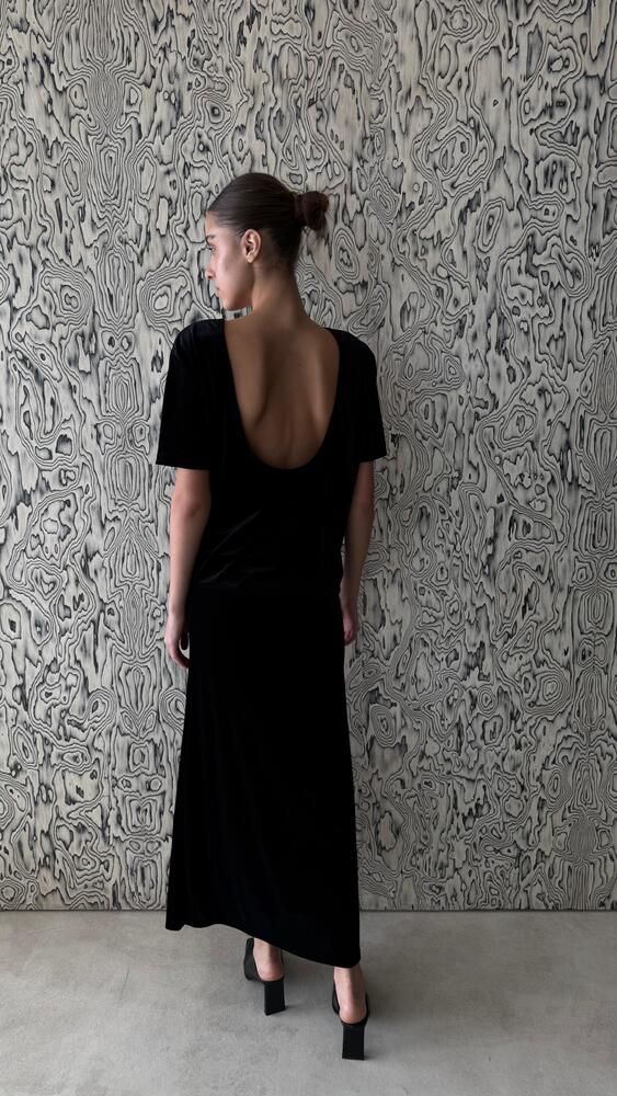 Velvet Midi Skirt Set