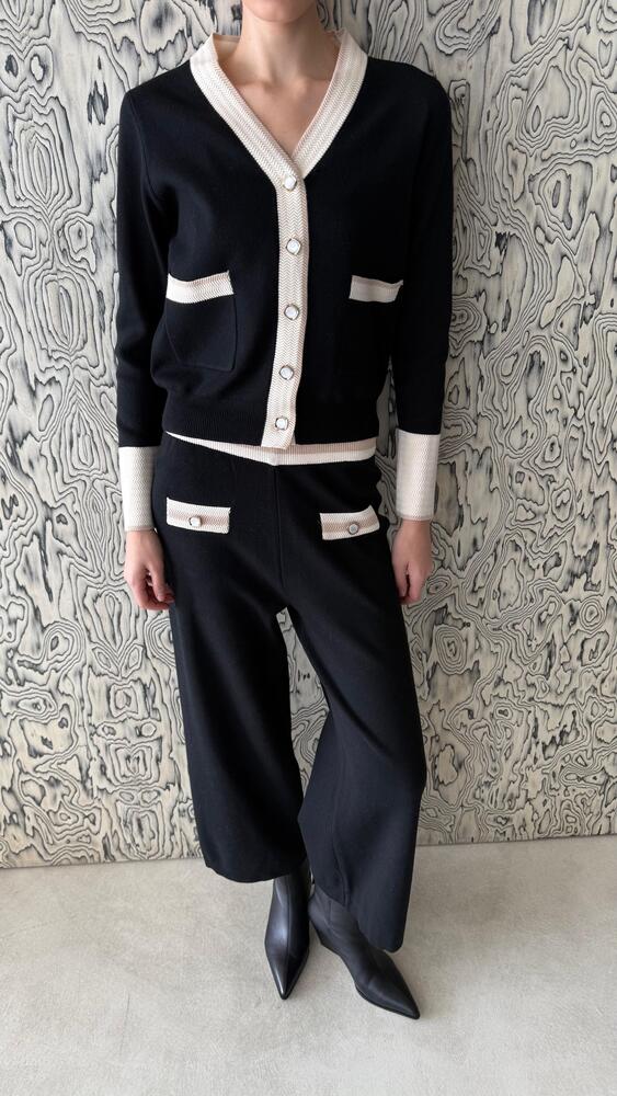 Parallel Cardigan + Pants Set