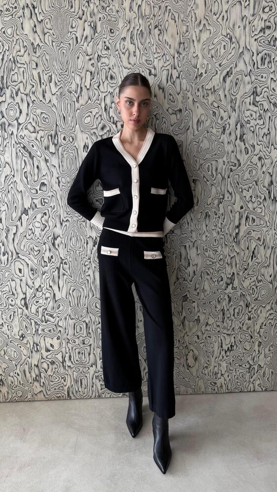 Parallel Cardigan + Pants Set