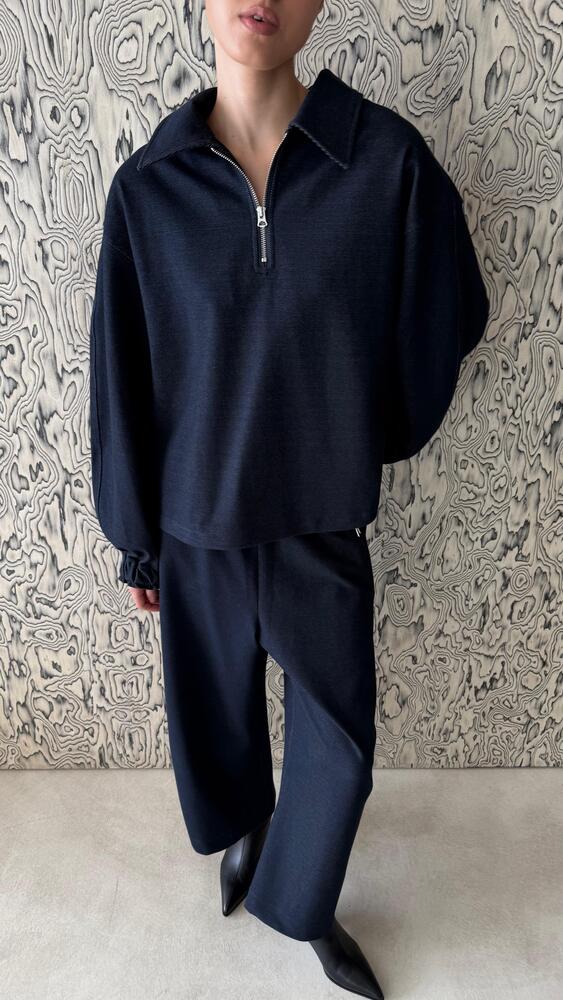 Zip Polo Sweatsuit