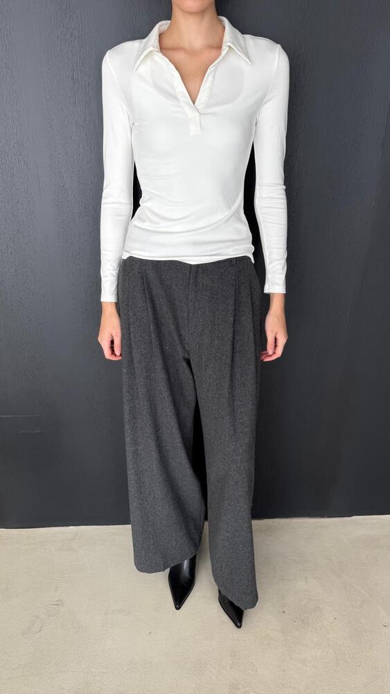 Long Sleeve Polo Shirt