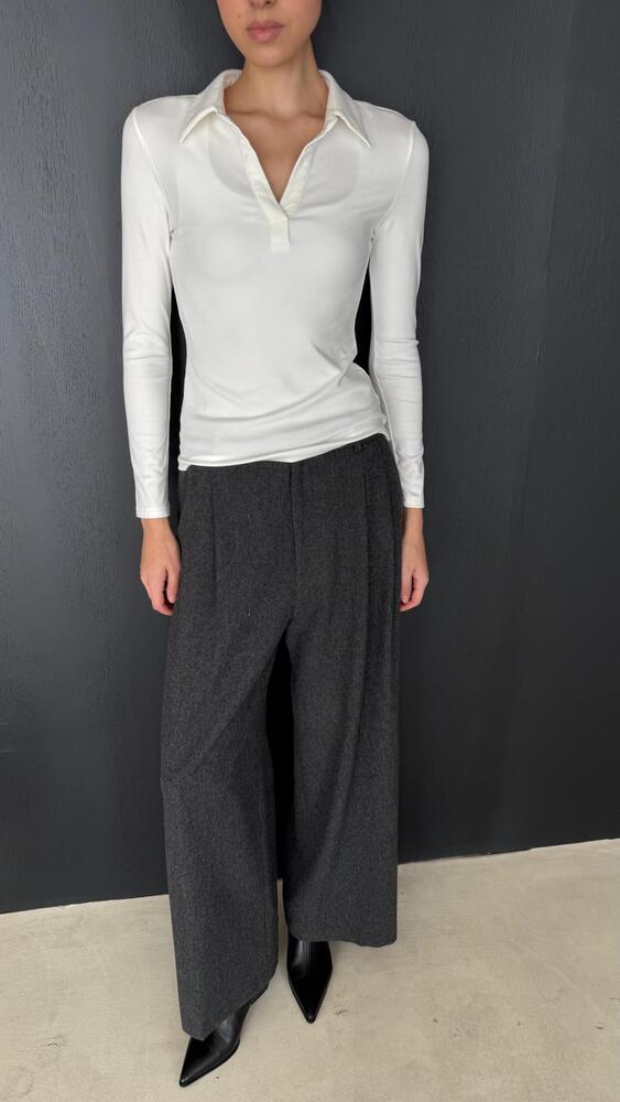 Long Sleeve Polo Shirt