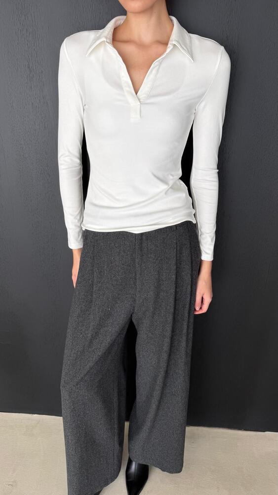 Long Sleeve Polo Shirt