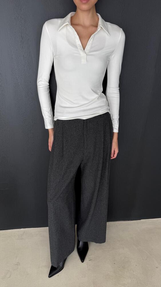 Long Sleeve Polo Shirt