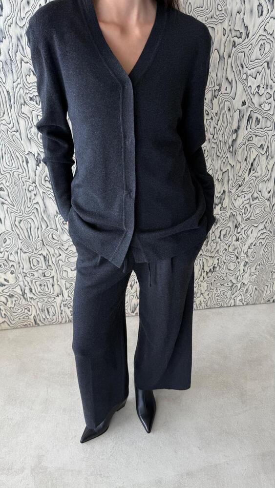 Hide Button + Pants Set