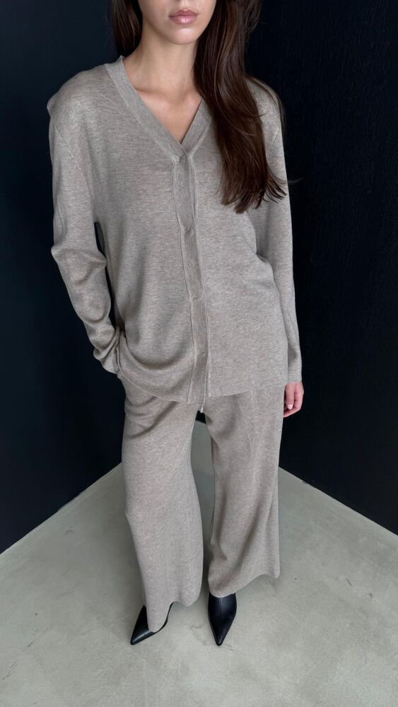 Hide Button + Pants Set