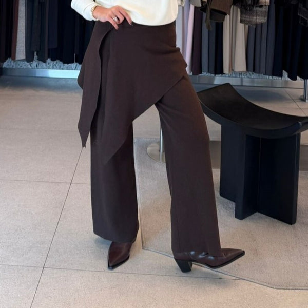 Draped Panelled Pants