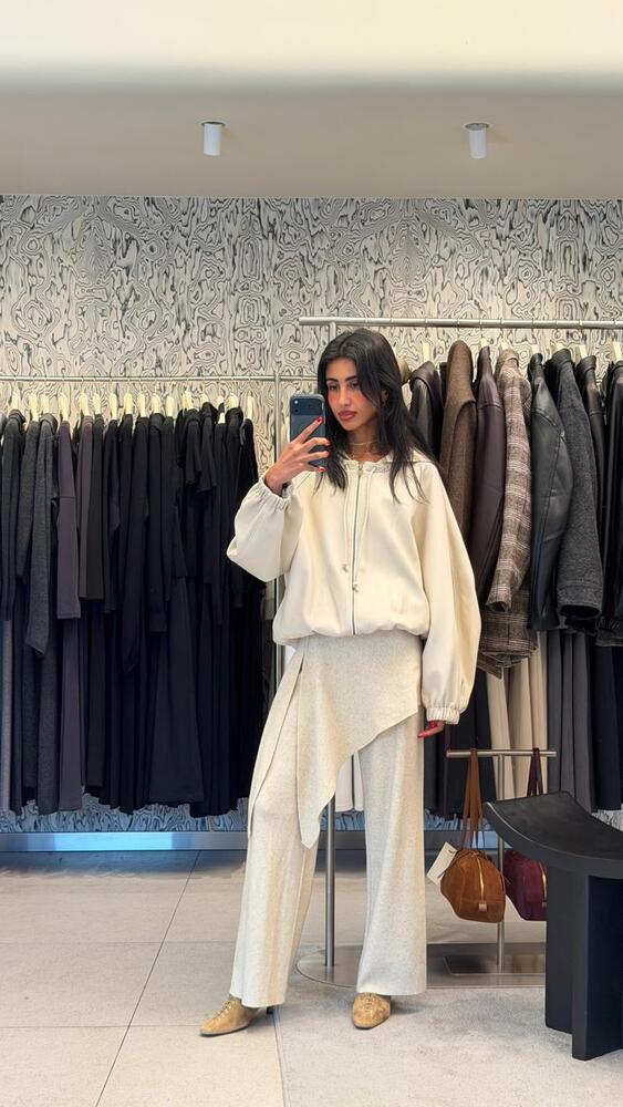 Draped Panelled Pants