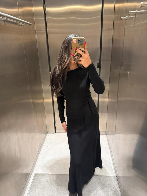 Long Sleeved Maxi Dress