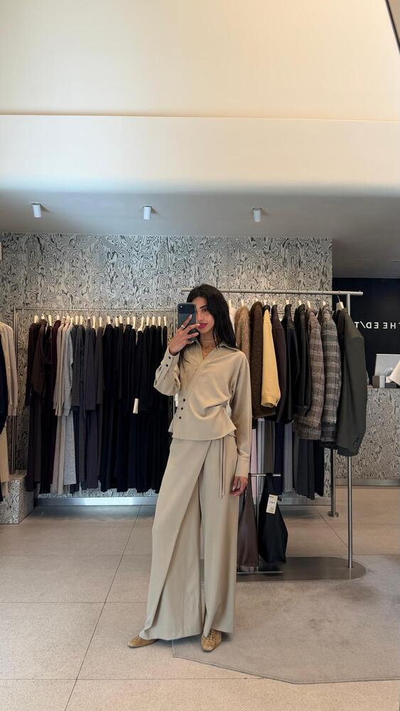 Twisted Shirt + Pants Set