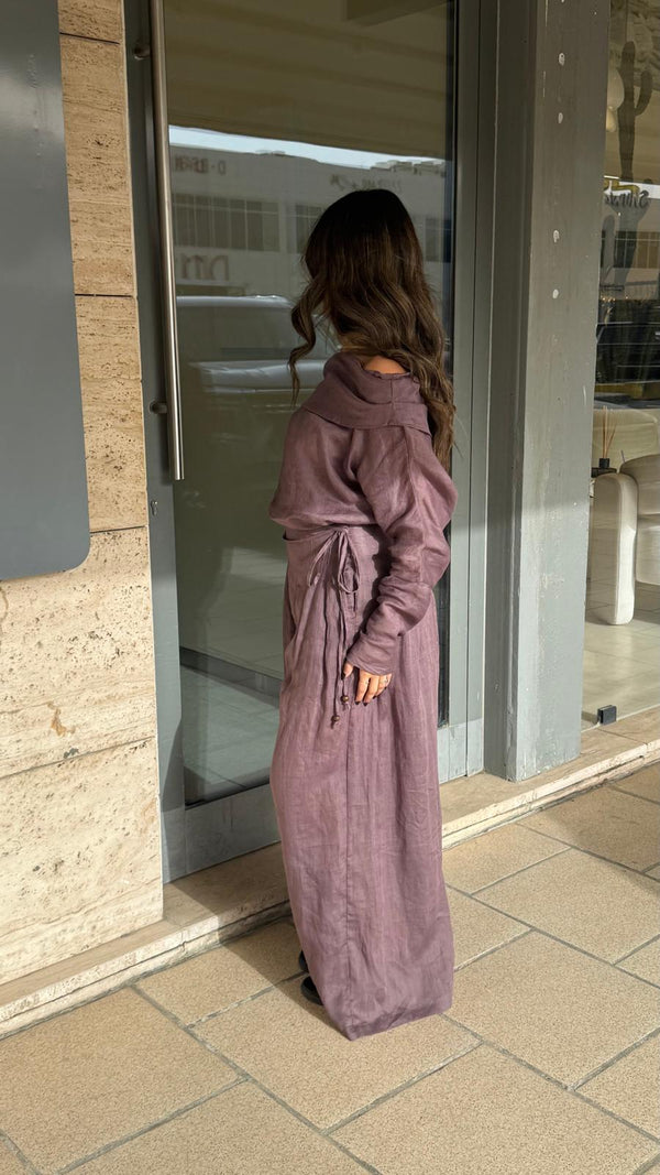 Off Shoulder Linen Set