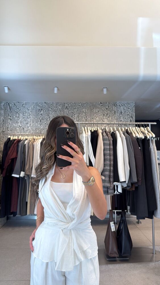 Long Summer Vest Set