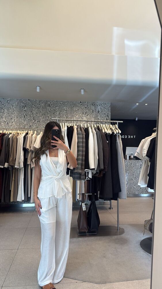 Long Summer Vest Set