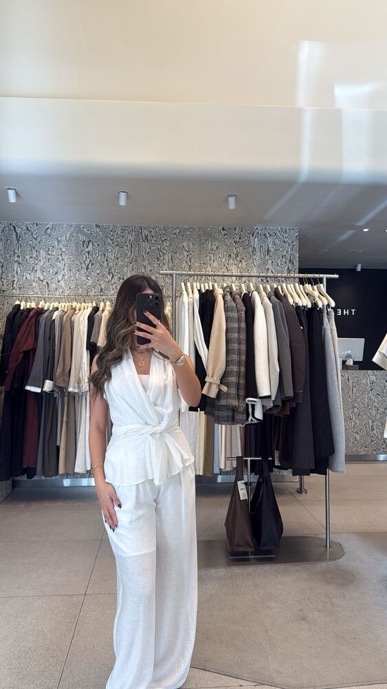 Long Summer Vest Set