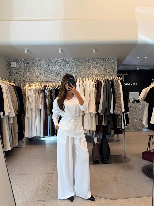 Soft Touch Drawstring Pants Set