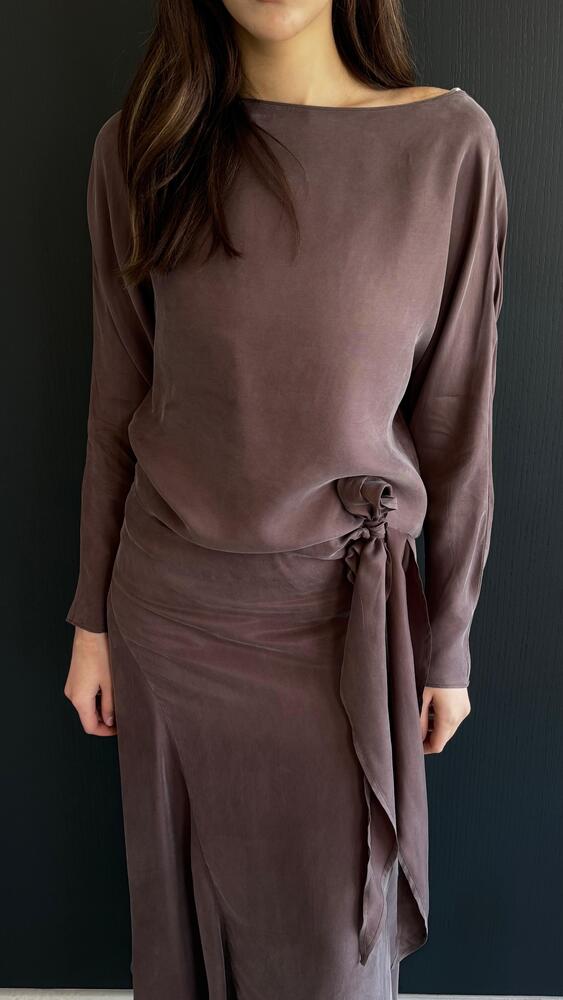 Satin Flowing Set