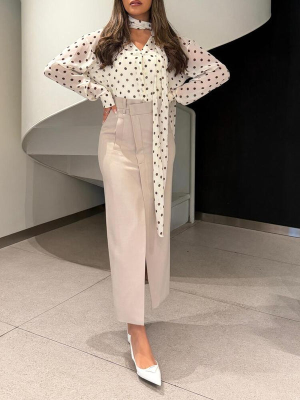 Polka Dot Blouse