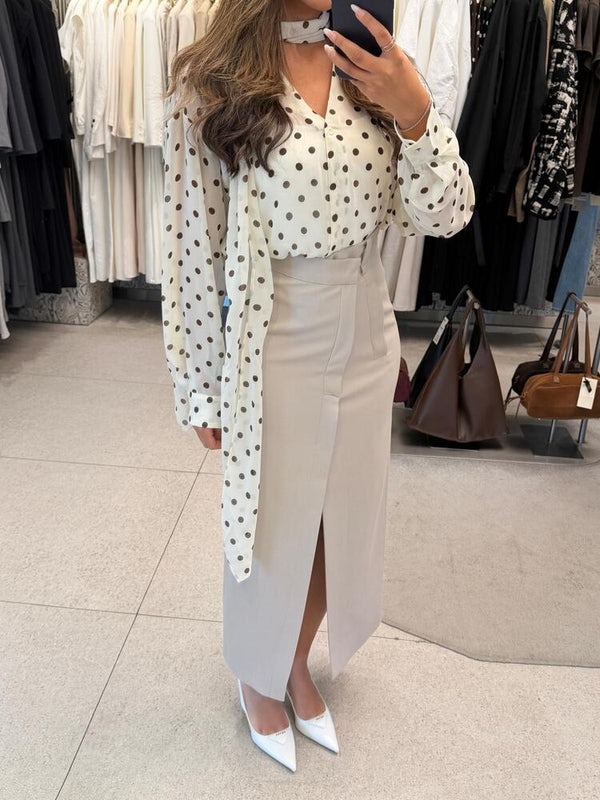 Polka Dot Blouse