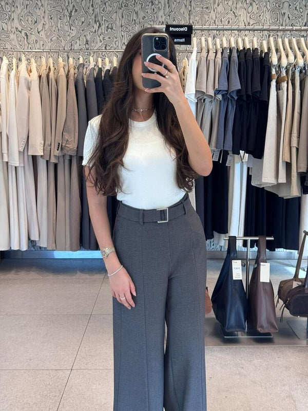 Belted Trouser
