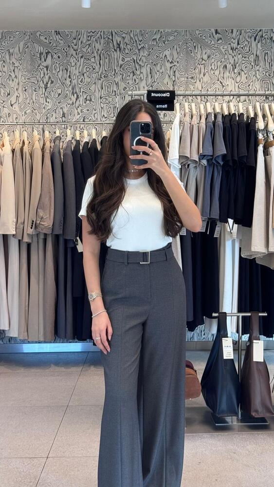 Belted Trouser