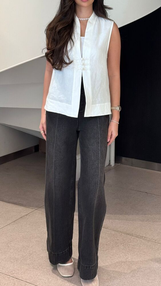 Linen Vest
