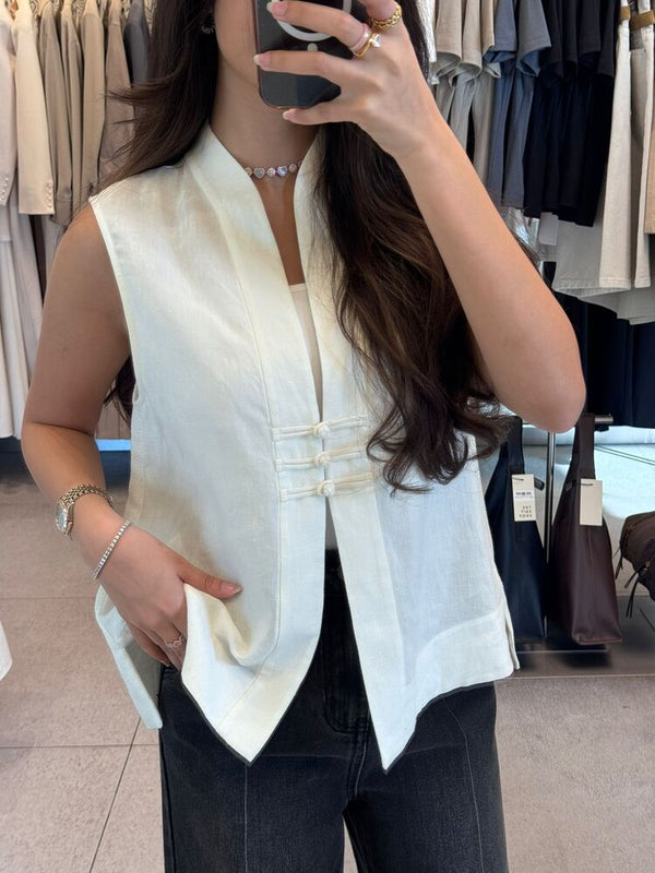 Linen Vest