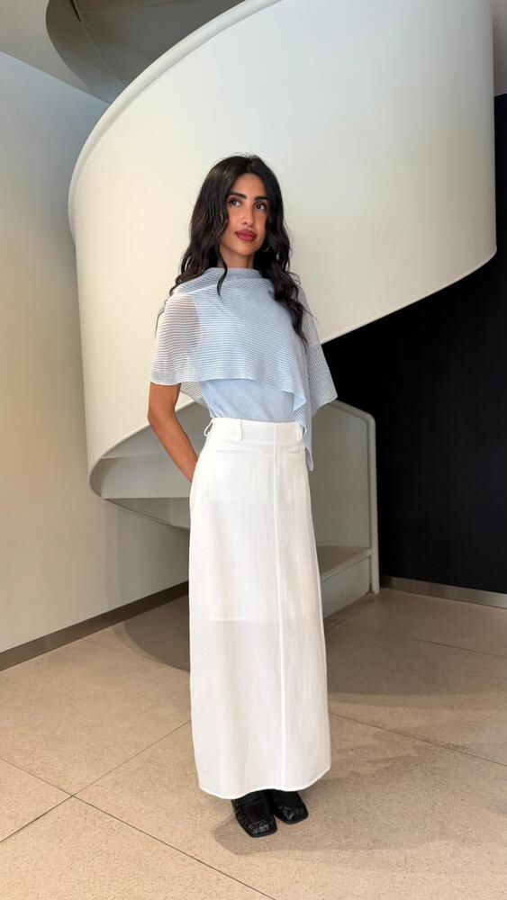Asymmetrical Sheer Top