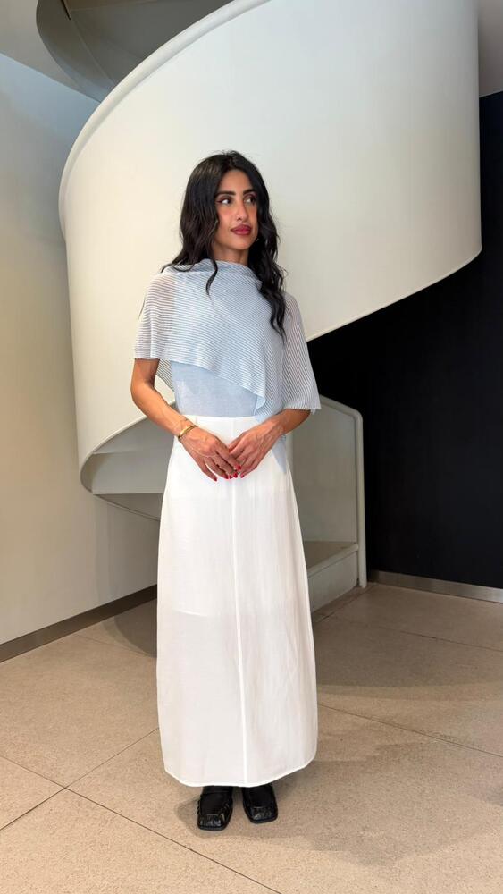 Asymmetrical Sheer Top