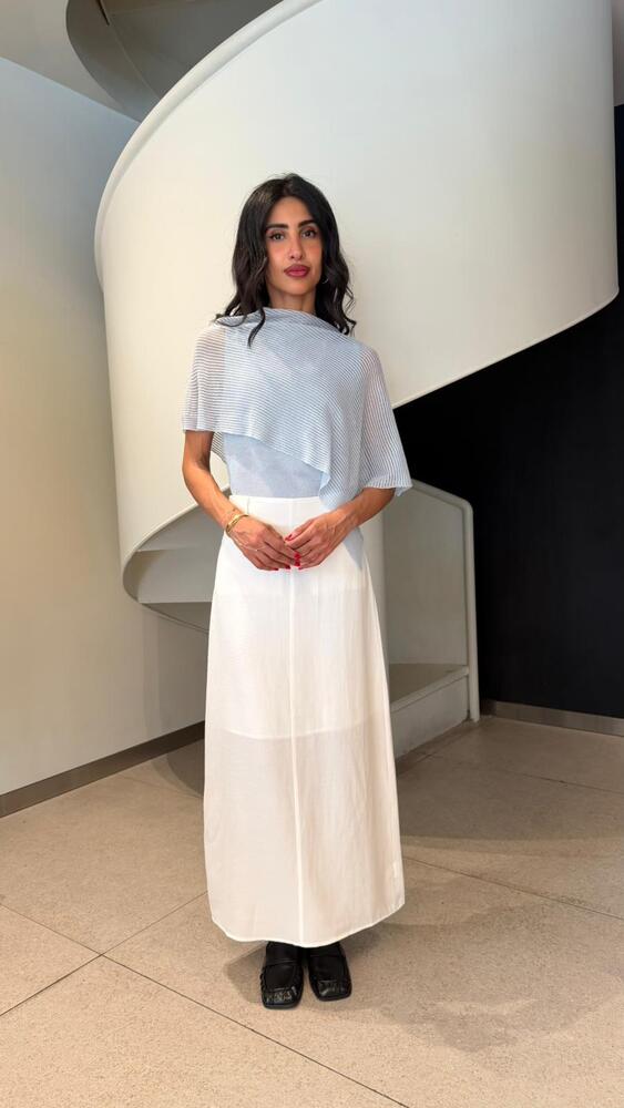 Asymmetrical Sheer Top