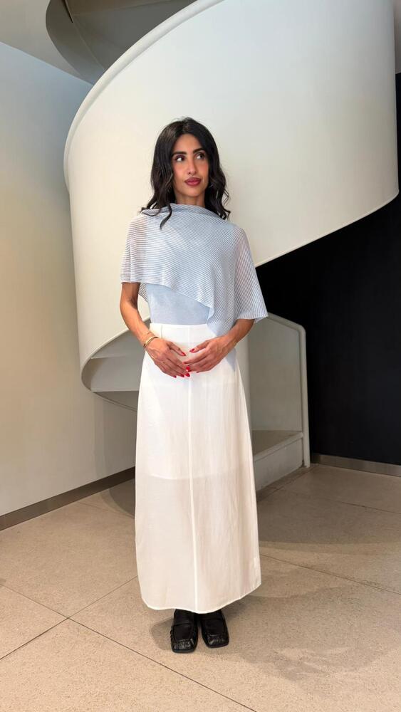 Asymmetrical Sheer Top