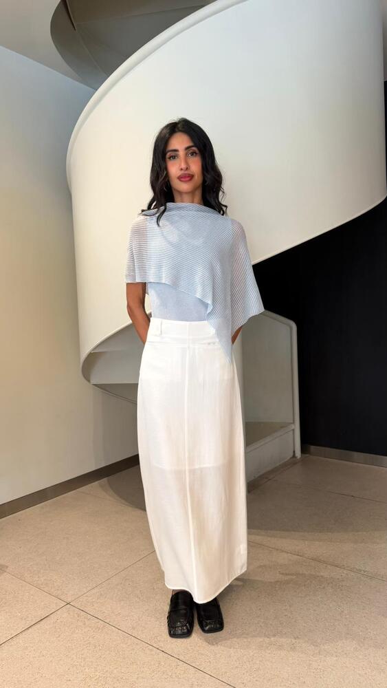 Asymmetrical Sheer Top