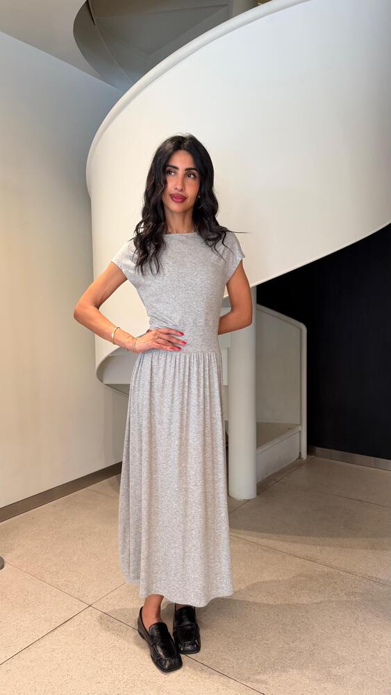 Draped Midi Dress