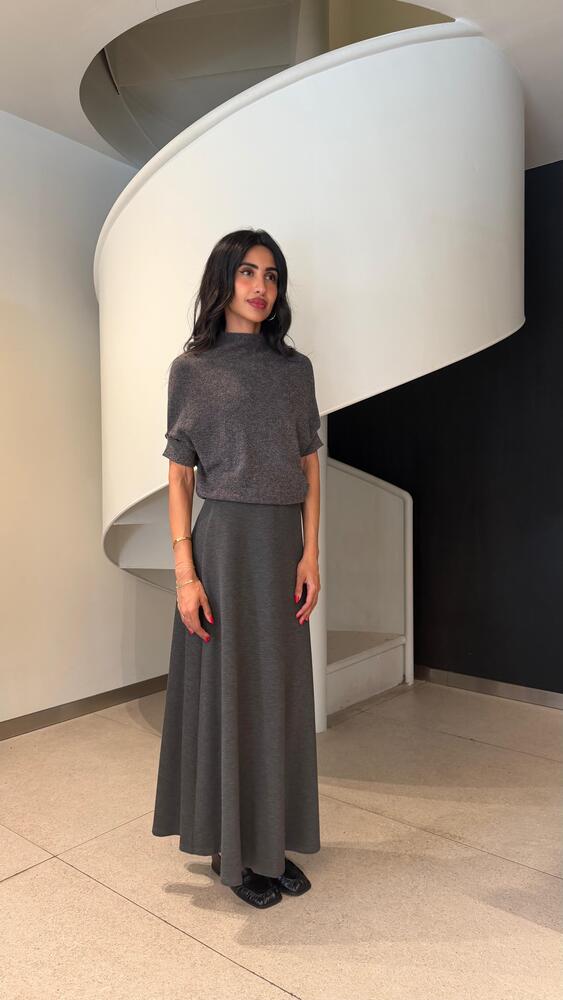 Dolman Knit Top + Skirt