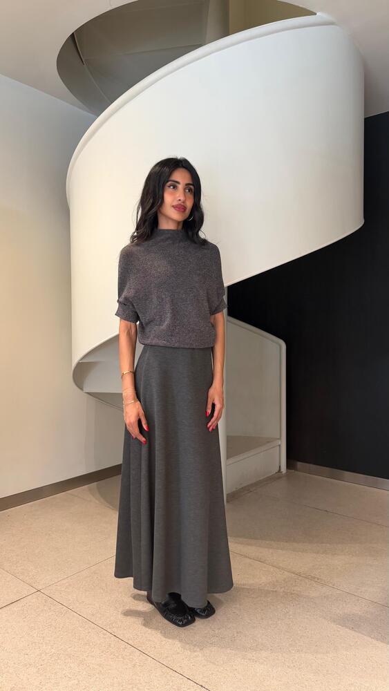 Dolman Knit Top + Skirt