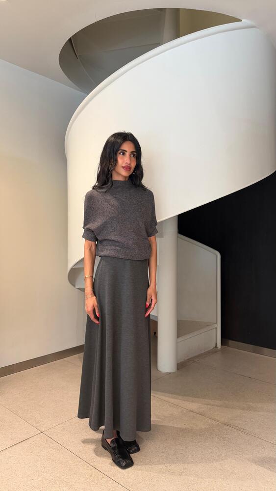 Dolman Knit Top + Skirt