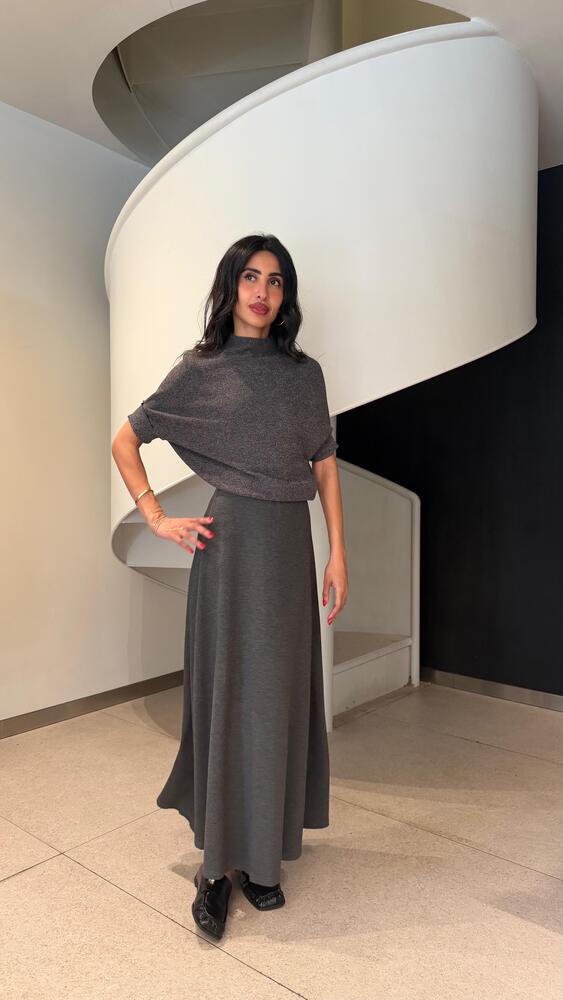 Dolman Knit Top + Skirt