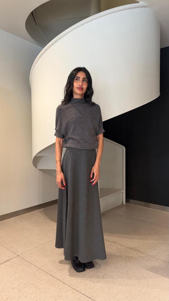Dolman Knit Top + Skirt
