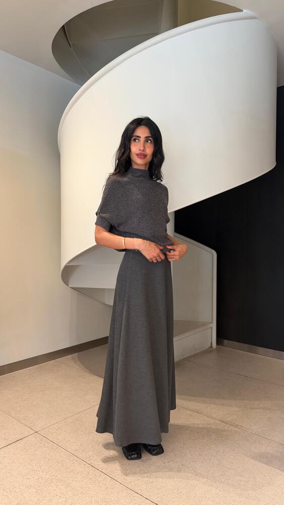 Dolman Knit Top + Skirt
