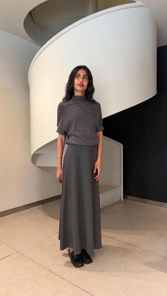 Dolman Knit Top + Skirt