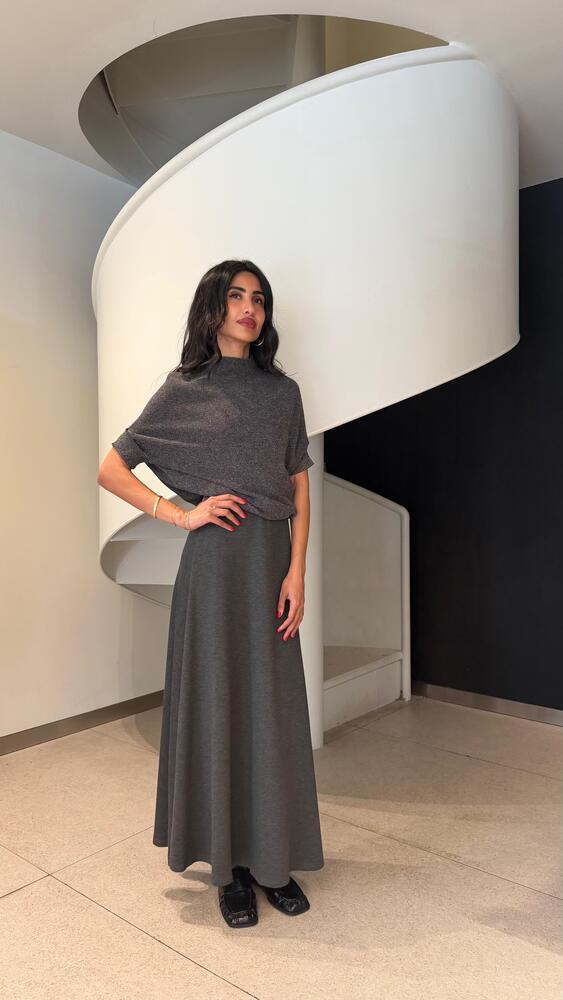 Dolman Knit Top + Skirt