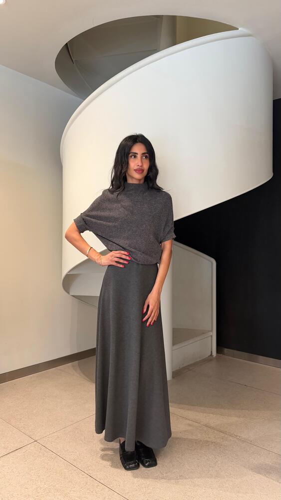 Dolman Knit Top + Skirt