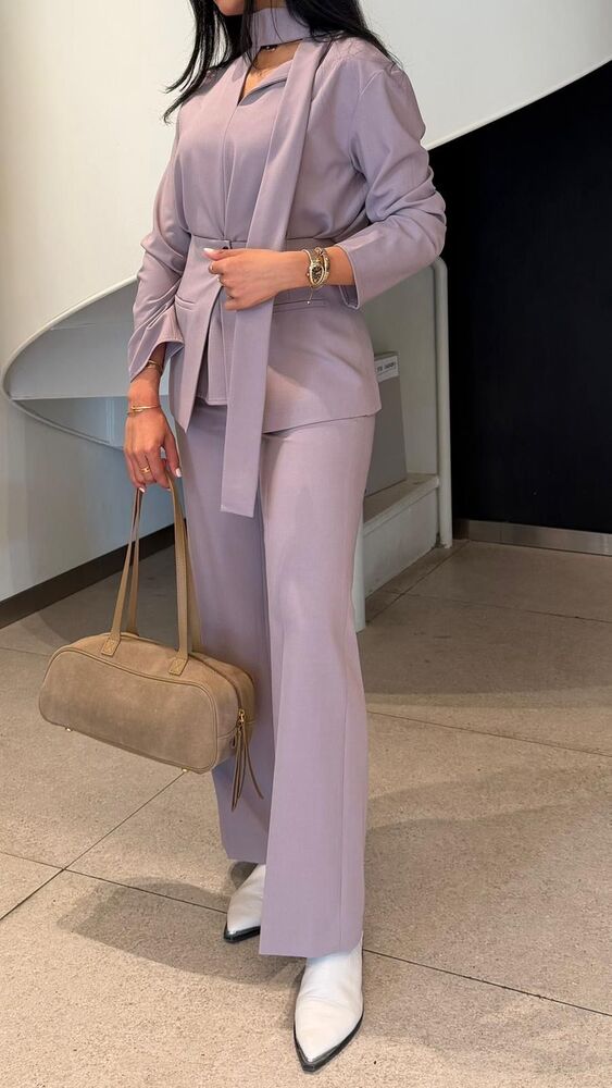 Double Flap Pants Set