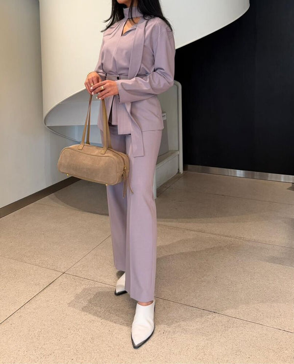 Double Flap Pants Set