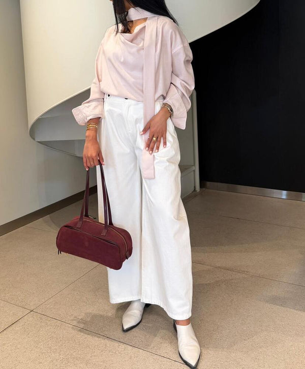 Double Button Closure Trousers