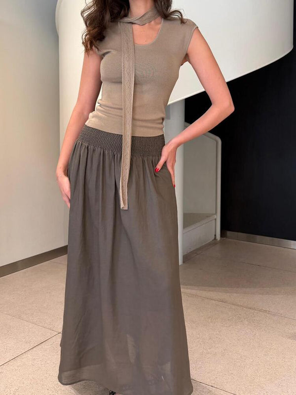 Cashmere Scarf Top