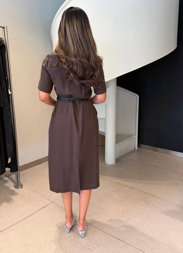 2 Pocket Midi Dress
